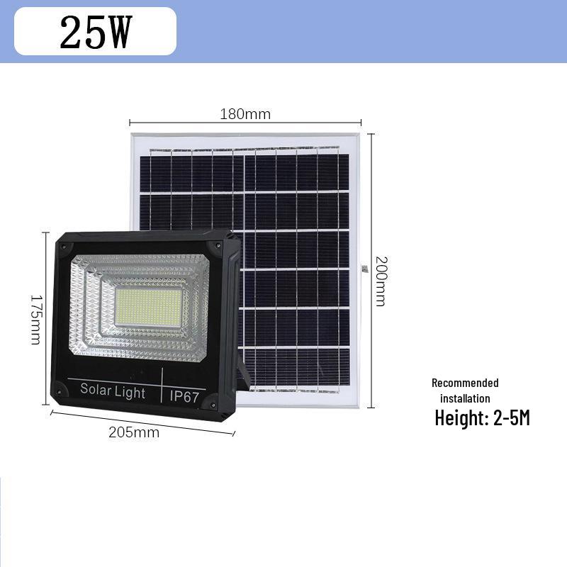 

Waterproof Solar Floodlight for Outdoor Spaces - Perfect for Roads, Parks, Gates, Villas, and Courtyards