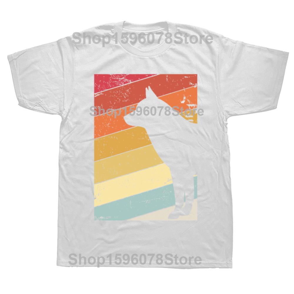 Funny Husky Graphic Retro Style Design T Shirts Tee Tops Round Neck Short-Sleeve Fashion Tshirt Clothing Casual Basic T-shirts