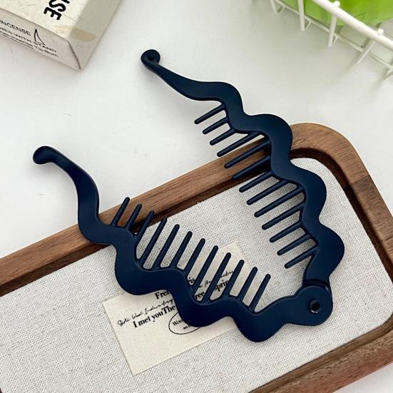 Clamă Mare pentru Păr Femei, Stil Retro Prindere Puternică Anti-Alunecare, Confort pe Tot Parcursul Zilei Instrument de Coafat Durabil, Accesorii de Păr pentru Păr Gros Lung Creț