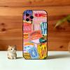 S-Sardines F-Fish Art Phone Case For iPhone 17,16,15,14,13,12,11 Plus,Pro Max,XS,Soft Silicone Black Cover