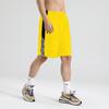 Under Armour Color Block Casual Design Quick Dry Running Sports Training Mid Rise Basketball Shorts Men Shorts Yellow 23500201-790