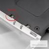 LED Light 2X Large Rectangular Handheld Magnifier Reading Magnifying Glass Rimless- Distortion-Free Lens for Seniors