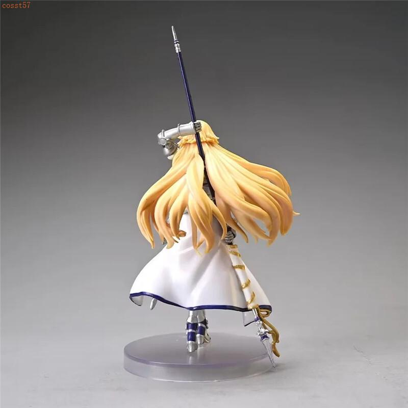 Anime Fate/Grand Order Ruler Joan of Arc Figure Doll Standing Statue Boxed Gift