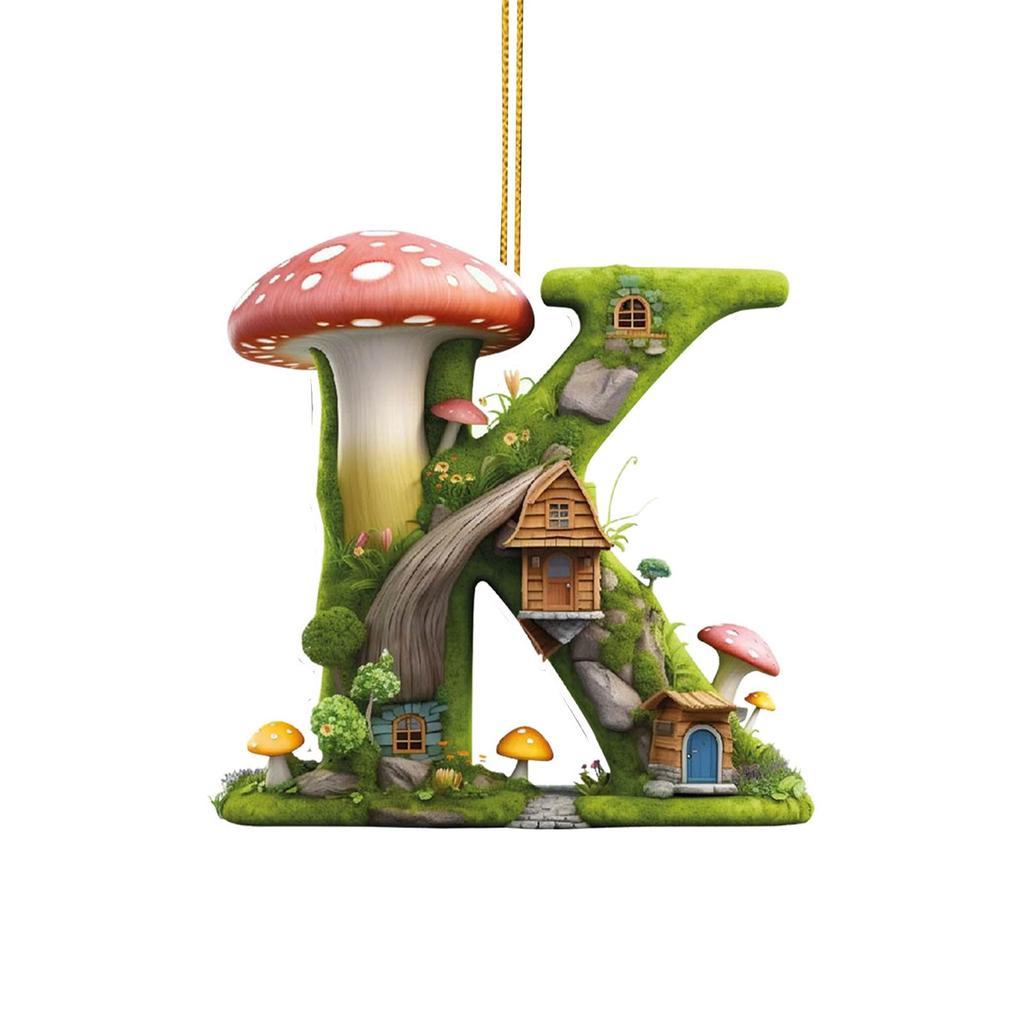 Acryl 26 Buchstaben Anhänger Zuhause Acryl Buchstaben Dekoration Anhänger