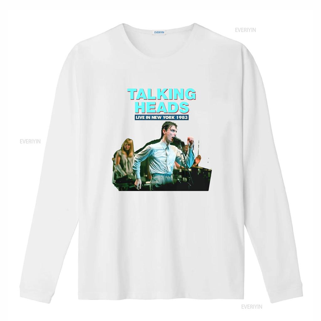 RARE Talking Heads Black Cotton All Size S XL For Fans T Shirt HRN Vintage Washed Stretched Slightly Top For Everyday Wear