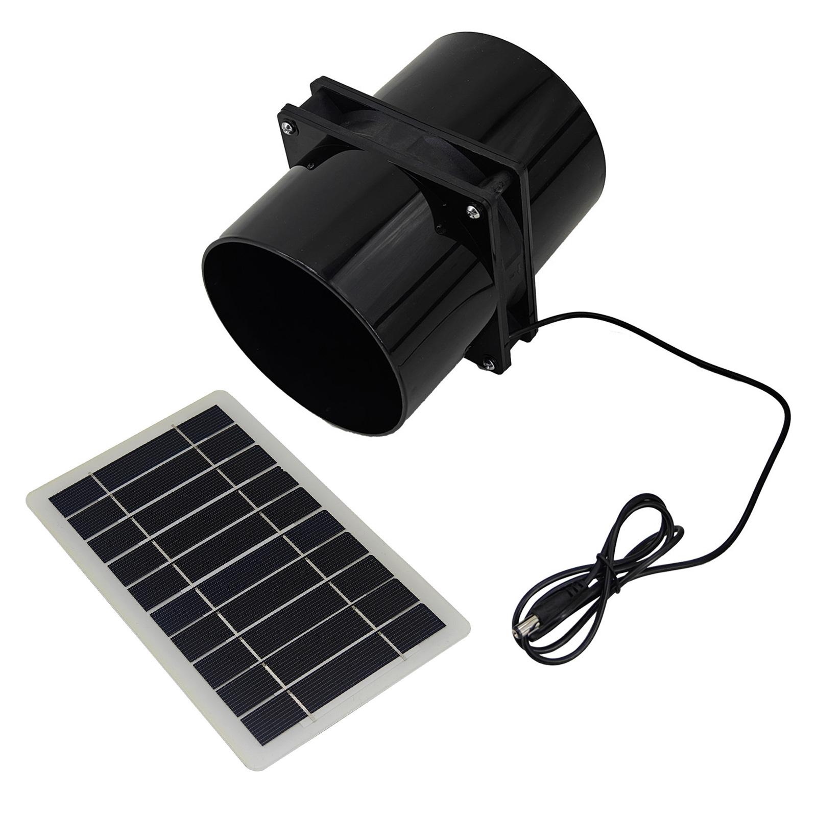 

Versatile Solar Exhaust Fan 12V Air Circulation Fan for Enhances Ventilation in Greenhouses and Boats Easy Installation 1