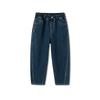 Balabala [balaOne] Boys' Fleece-Lined Denim Pants Lyocell Red New Year Celebration Trousers