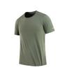 Men's Casual Round Neck Short Sleeved T-shirt Ice Silk Quick Drying Sports Men's Top