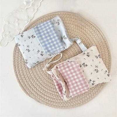 Small Floral Pencil Case Cute Portable Stationery Case Pencil Case Sundry Change Storage Large-Capacity Pen Case