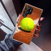 Tennis Sport Phone Case For Samsung Galaxy S23 S24 S25 Edge S26 Ultra S22 + S21 Plus S20 FE Cover Silicone Print Shell Galaxy S2