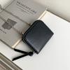 Korean Ins Style Fashionable Women's Short Square Bag Simple Chain Cross-body High-end Card Change Purse
