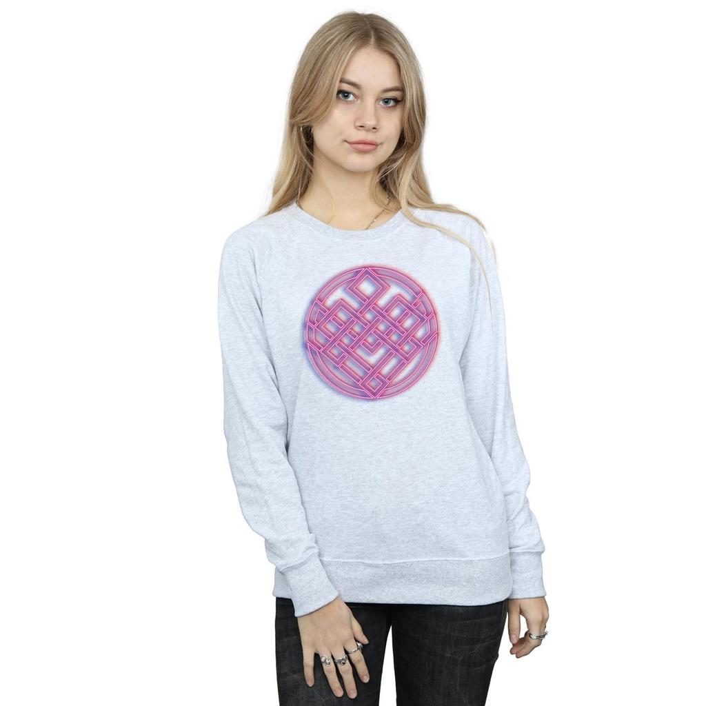 Marvel Felpa Icona Neon Shang-Chi E La Leggenda Dei Dieci Anelli da Donna