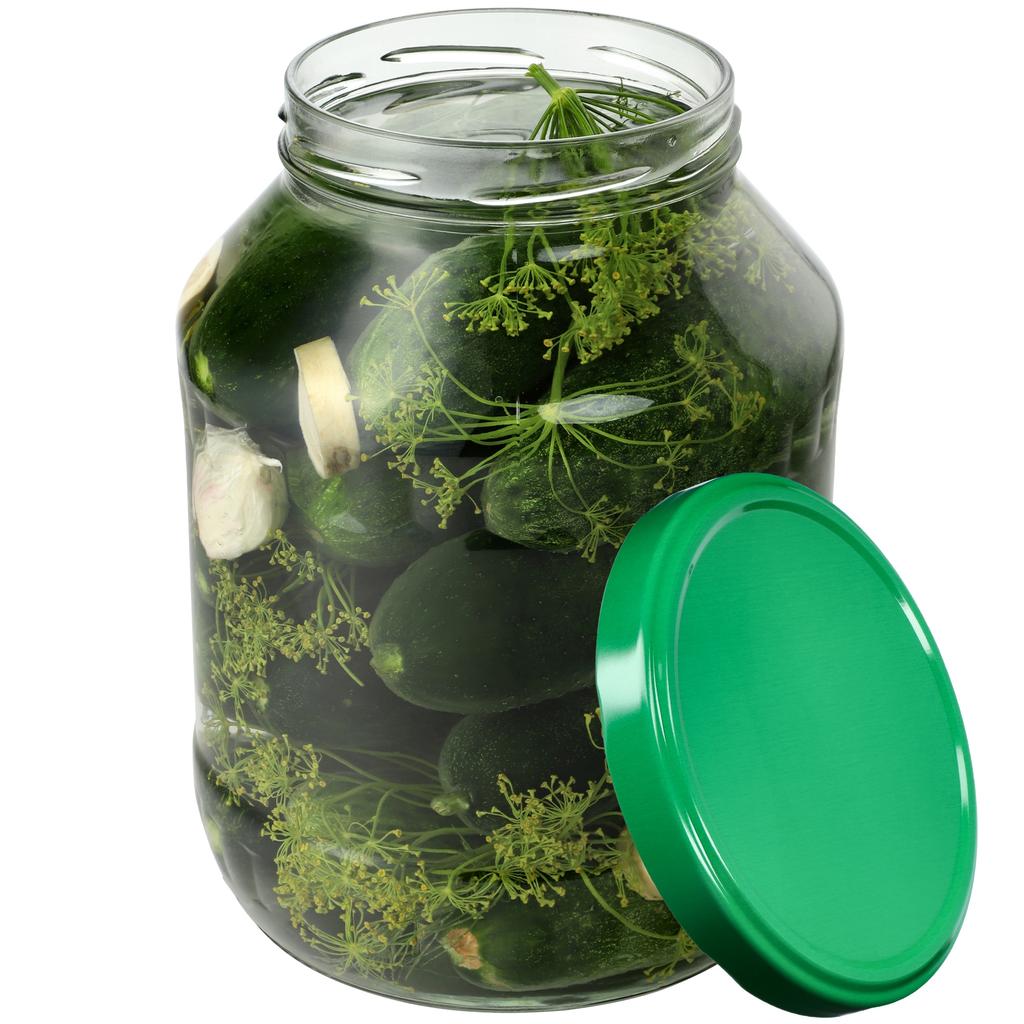 KADAX Glas Einmachglas für Konserven Gurken Liköre Honig Saft