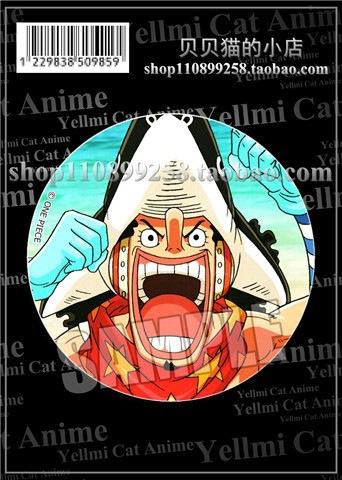 One Piece Anime Anstecker Luffy Zoro Chopper Zubehör Anstecknadel Schlüsselanhänger Spiegel Cosplay Merchandise Piratenkönig Manga Sammlung Geschenk