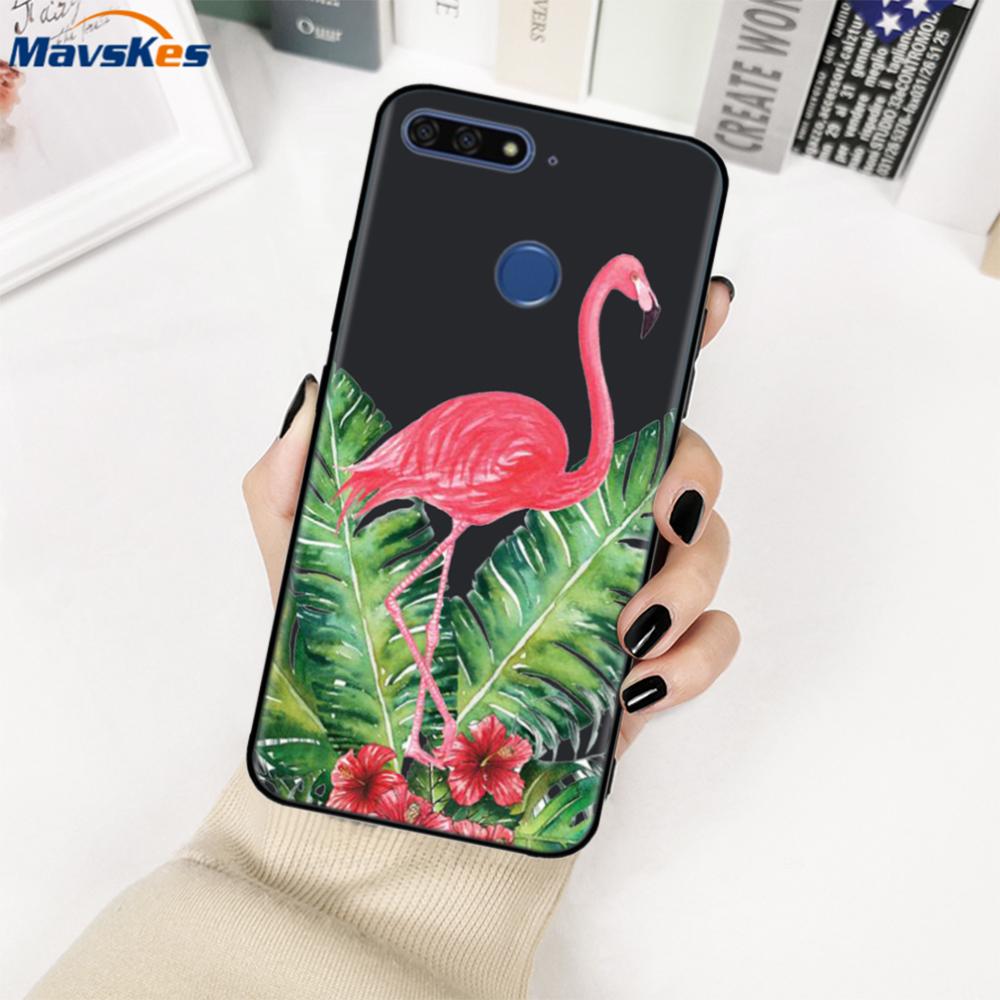 Honor 7A Pro Case Silicone Case For Huawei Y6 Prime 2018 Cover Soft TPU Mobile Phone Bags For Huawei Honor 7C RU 5.7inch Fundas