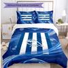 Sheffield Wednesday Football Printed 3 Pieces Bedding Set, Comfortable Skin Friendly Bedroom Duvet Cover Set