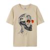 Unisex Clothes Zombie Costume Halloween Sunglasses Art Zombie Tshirt Tee Tops Cotton Oversized T Shirt Cool TShirt
