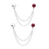 Multipurpose Magnetic Trouser Hem Clips Headscarf Pin Hijab Magnets with Chain Magnetic Clips for Quick Attachment