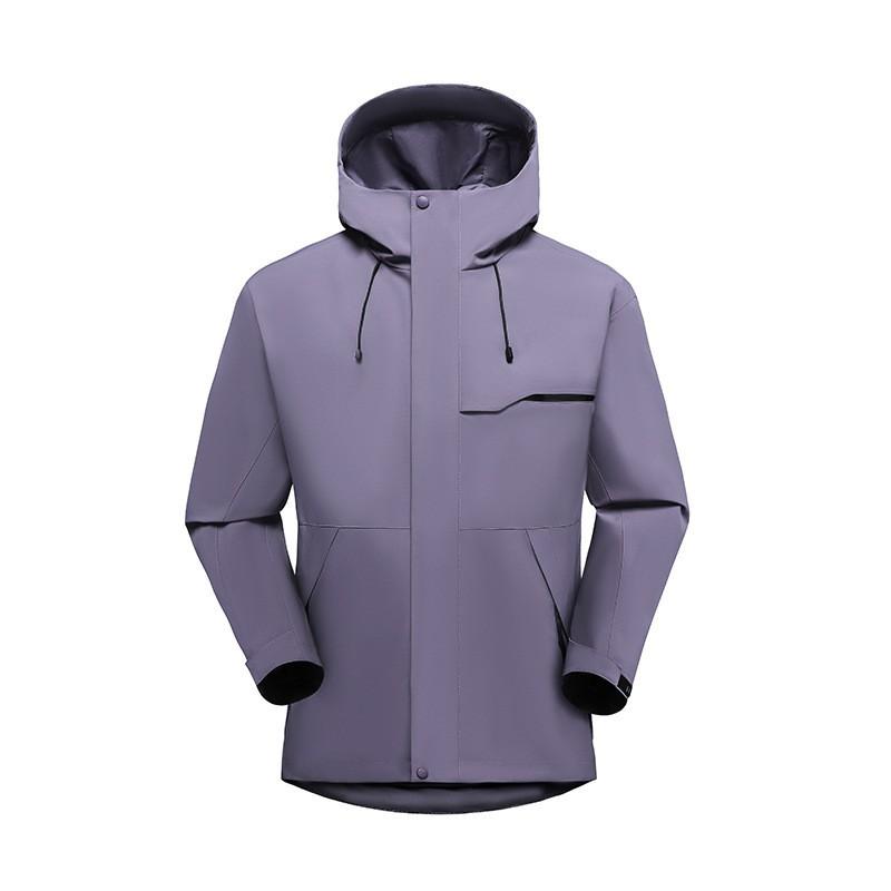 Unisex 3-in-1 Waterproof Windproof Outdoor Jacket With Removable Fleece Liner Hiking Climbing Fall Winter