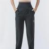 Women's Ice Silk Quick-Dry Slimming Wide-Leg Pants - Summer Casual Nine-Point Style.