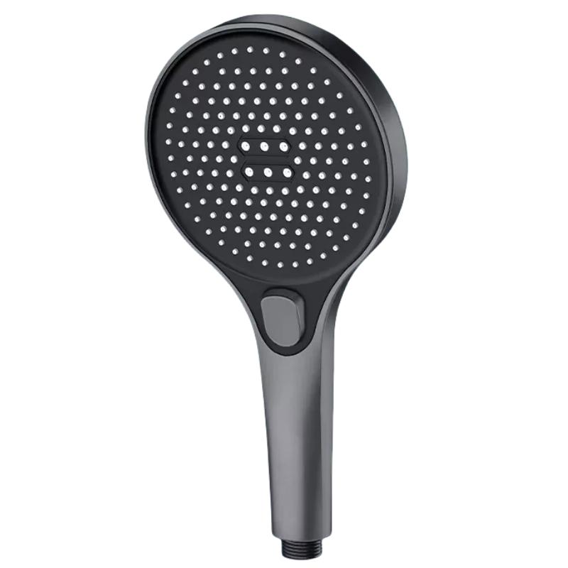 High Pressure Shower Head 13cm Panel 3 Modes Water Saving Spray Nozzle Shower Bathroom Accessories