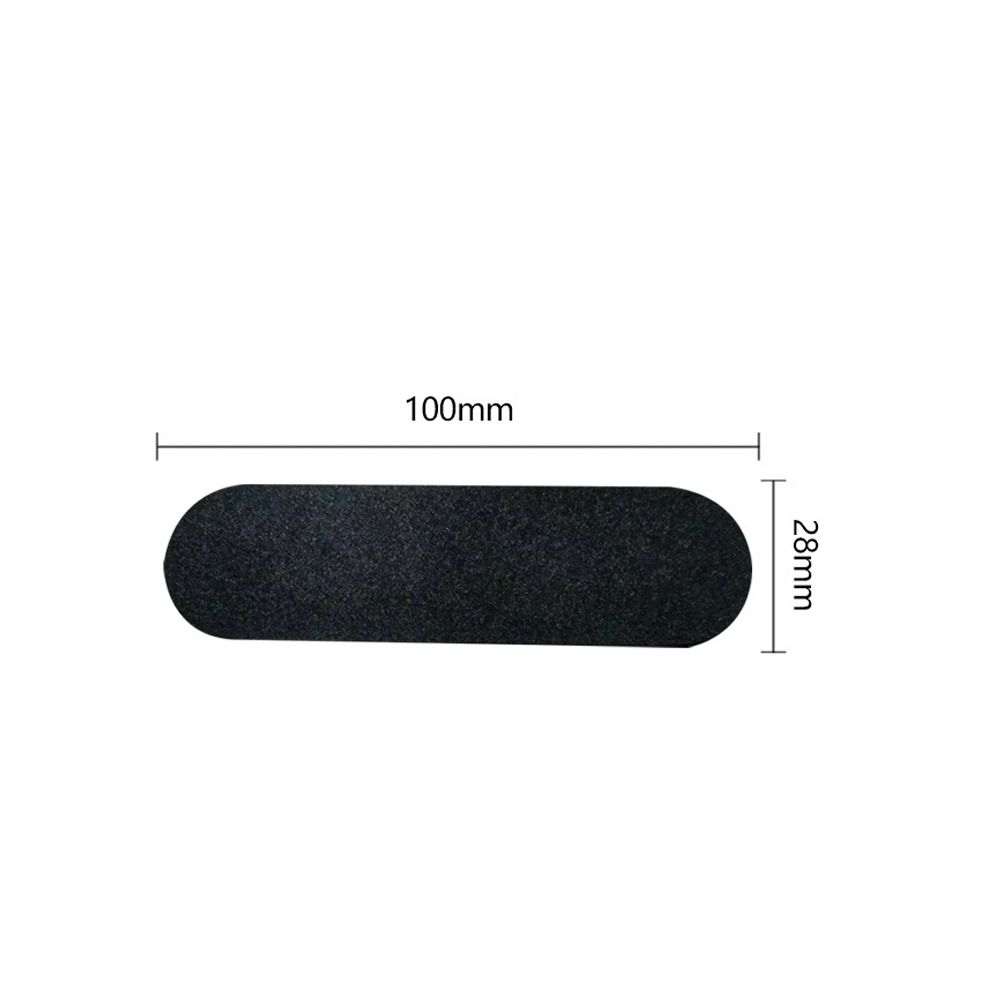 1/6Pcs Black Fingerboard Grip Tapes Foam Grip Non-slip Stickers Durable Fingerboard Deck Stickers