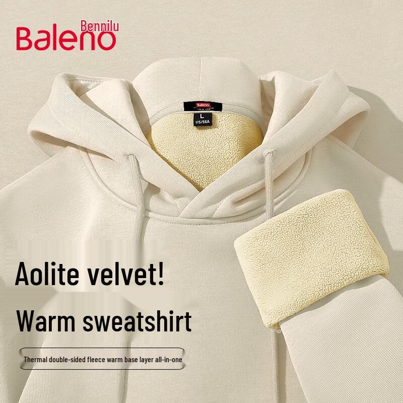 Baleno Men's Hooded Pullover Sweatshirt
