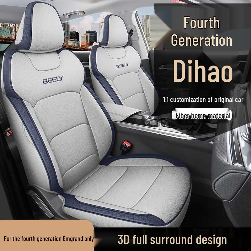 2625 Fourth Gen Linen Car Seat Cover - Limited Edition, Full Coverage, All-Season Cushion