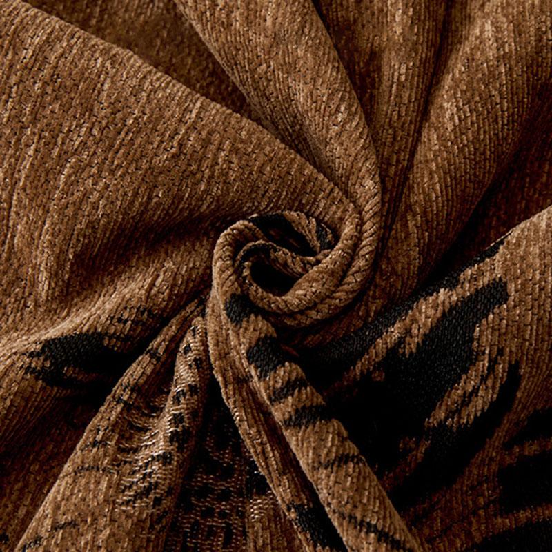 Hochwertiges Retro-Sofa-Handtuch mit Blumendruck, multifunktionale weiche Kniedecke für Büro und Zuhause, Sofaüberwurf im europäischen Stil zur vollständigen Abdeckung