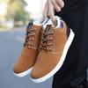 Fashion 2024 Popular Male Footwear Antumn Winter Fashion Casual Shoes for Men Adults Comfortable Senior Suede Black Male Sneakers