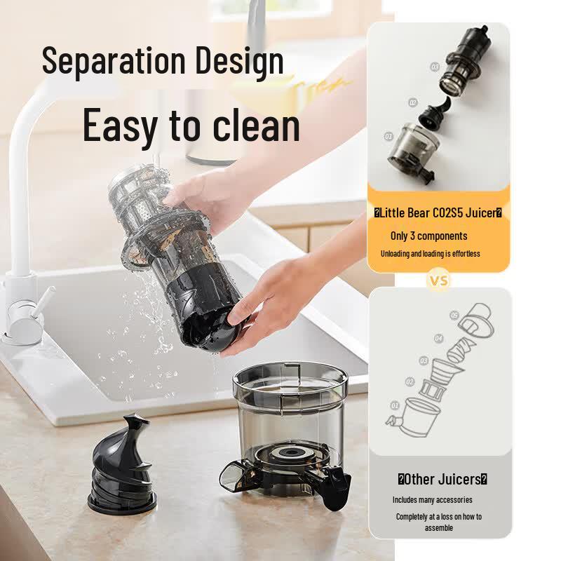 Bear Cold Press Juicer CN plug (adapter included)