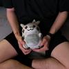 Initial Pikachu Plush Toys  30th Anniversary Commemorative Edition Pixel Dark Lightning Graffiti Pikachu Stuffed Doll