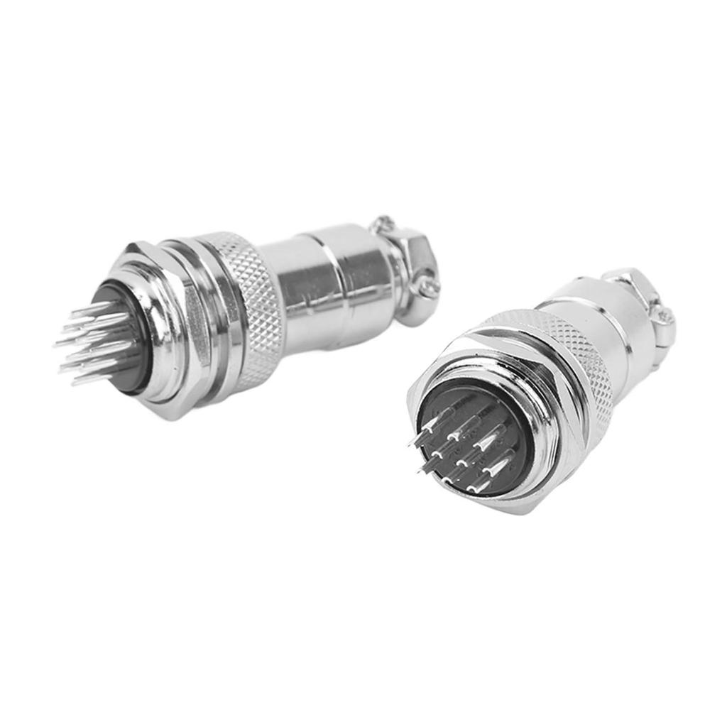 Luftfahrtstecker Buchse Verbinder 20mm 10 Pin Elektrischer Stromadapter für Maschinenausrüstung