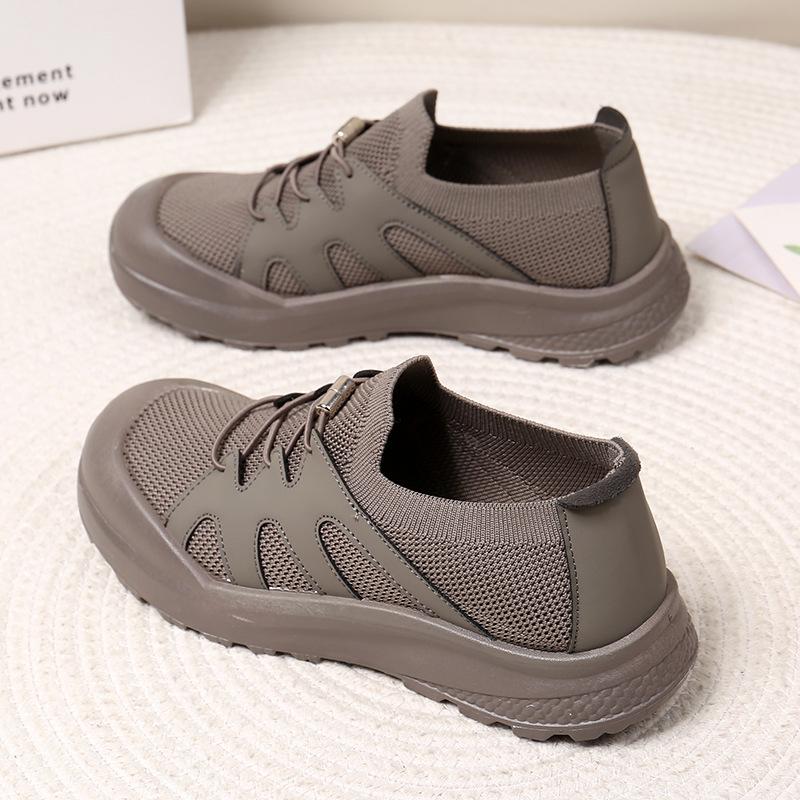 

Shoes women s spring new one-pedal women s shoes casual mother shoes fly-woven shoes soft-soled comfortable sports shoes women 41