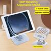 360° Rotating Laptop Stand Adjustment Desktop Holder Portable Metal Tablet Stand  Video Viewing