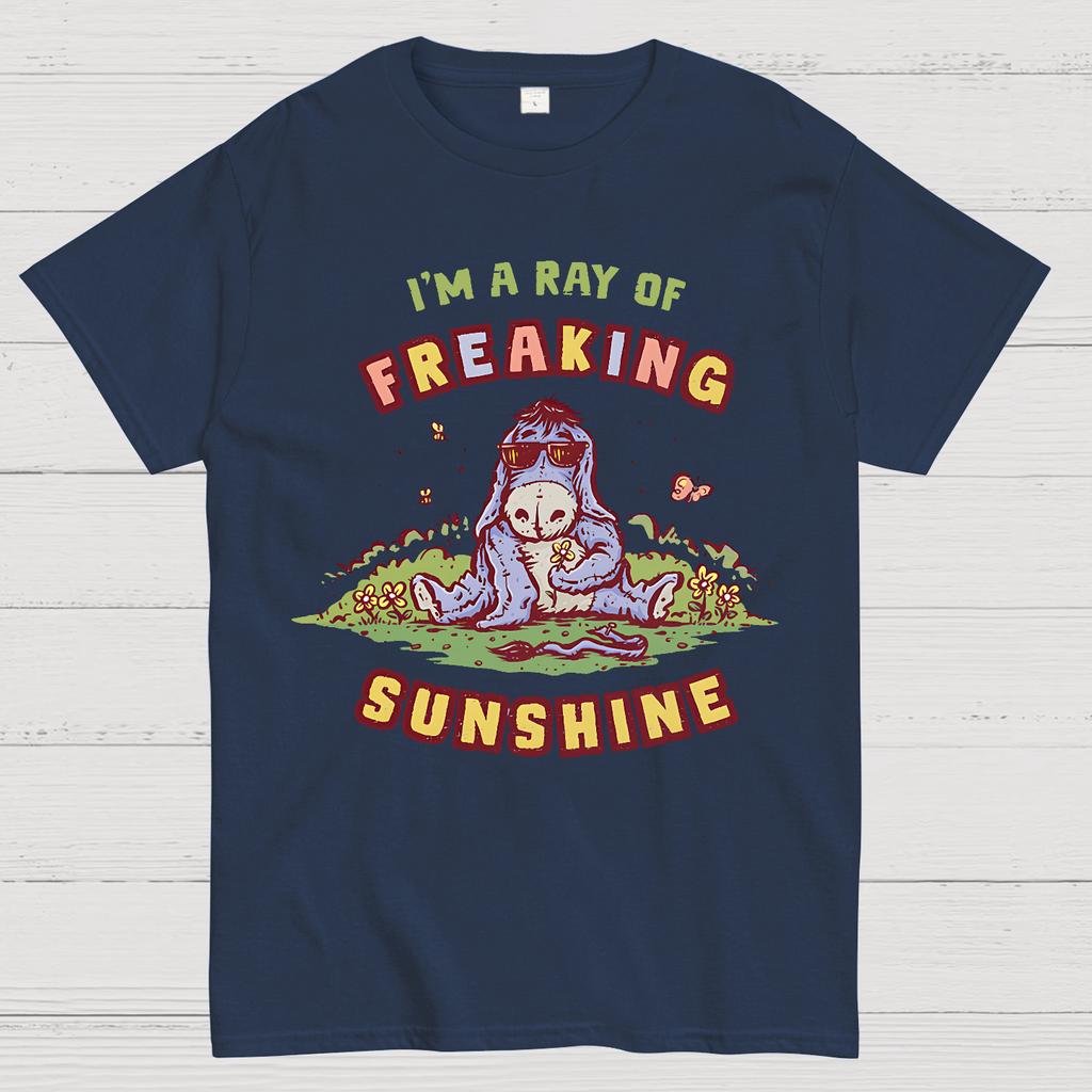 A Freaking Ray Of Sunshine Cotton Summer Casual Cool Loose T-Shirt
