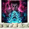 Hunter X Hunter Wall Tapestry Aesthetic Wall Hanging Printed Fabric Blanket Decorative Tapestries For Bedroom Living Room Home Decor
