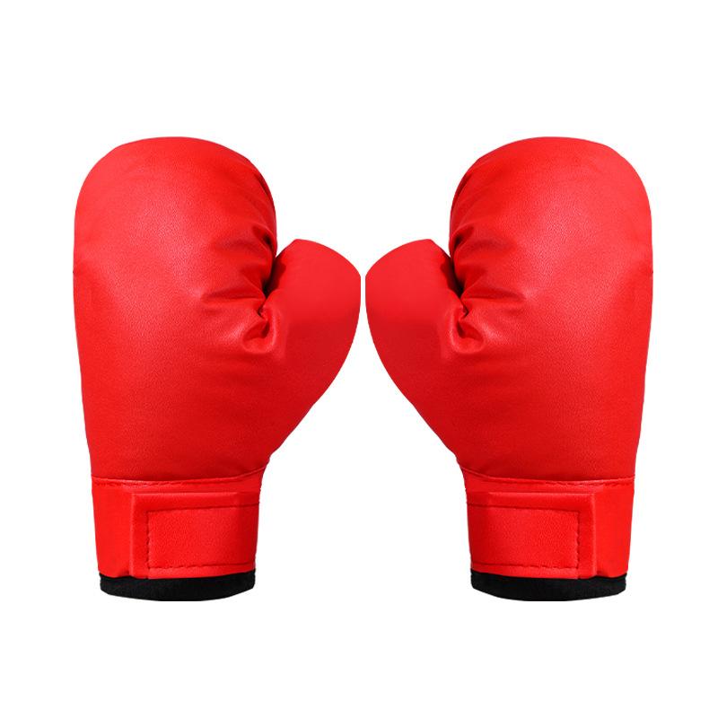 Pu Leather Karate Gloves Boxing Gloves Thickened Taekwondo Protector Pads Non Slip Kickboxing Gloves Ergonomic For Adults Kids