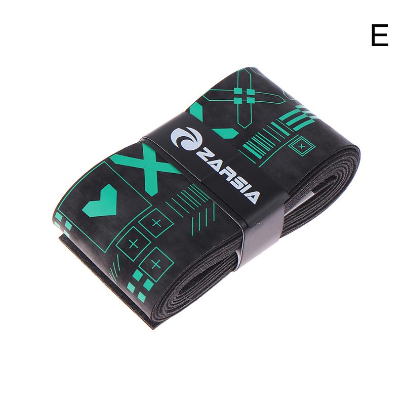 

Теннисная ракетка для бадминтона Защитная лента для головки ракетки Наклейка Накладки на ракетку Самоклеящаяся амортизирующая нескользящая лента для захвата E