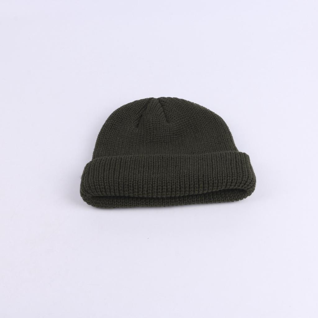 Cold Hat Men's Autumn and Winter New Wool Hat Street Fashion Landlord Hat Korean Short Knitted Melon Leather Hat European and American