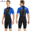 2mm Short Sleeve Wetsuit Snorkeling Diving Swimming Surfing Warmth Protection Unisex Adult