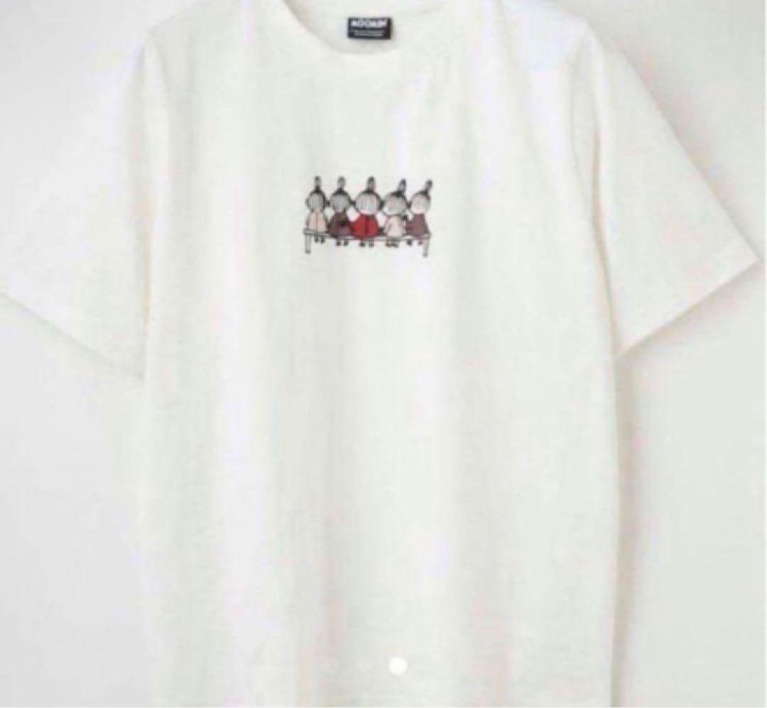 

[Б/У] Футболка Муми-тролль Малышка Мю, с коротким рукавом, размер L, белая, Малышка Мю, скандинавский белый