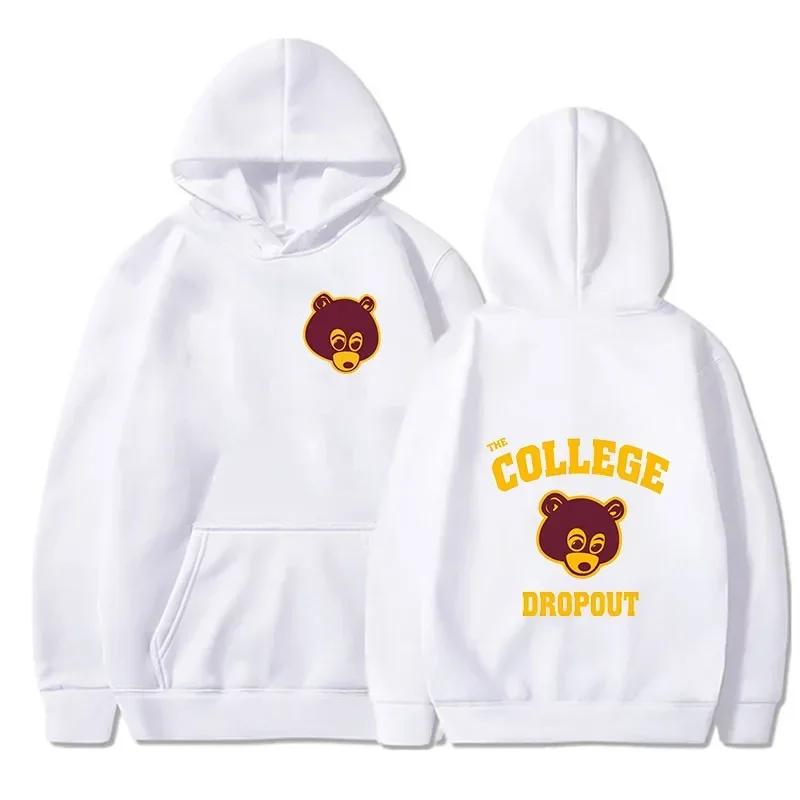 2025 popular hip-hop style men's sportswear men's and women's hooded sweatshirt retro rap style print