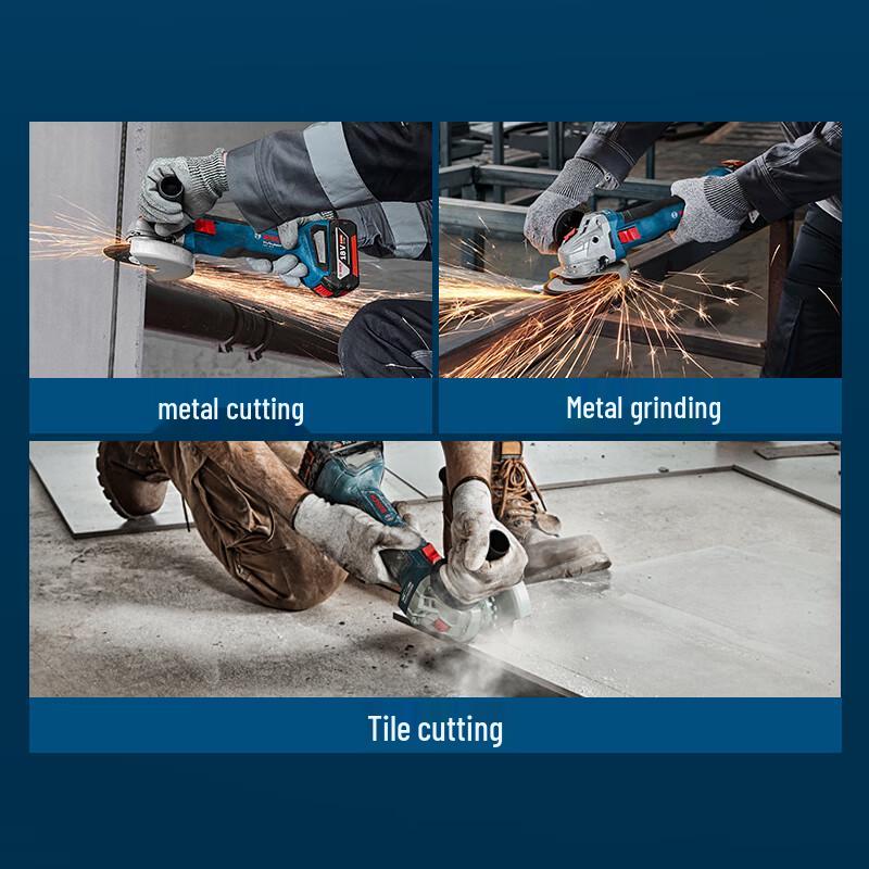 BOSCH GWS 18V-8 Cordless Brushless Angle Grinder 100mm CN plug (adapter included)