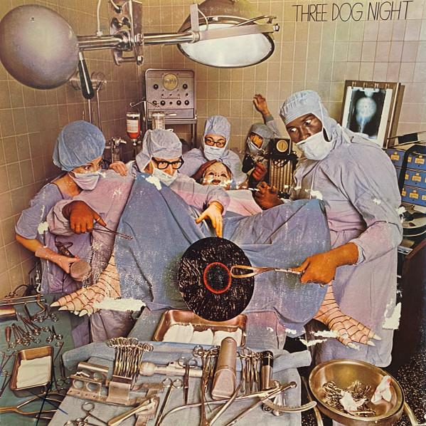 LP Record THREE DOG NIGHT - Hard Labor DSD50168 ABC/DUNHILL 1974 US Rock Used