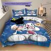 3 Stück Mäuse Aufmunterungs Poster Bettwäsche Set Bettbezug Kissenbezug Zuhause Weihnachten Xmas Halloween Geschenk 1 Bettbezug 2 Kissenbezüge M92440