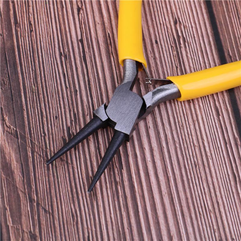 Mini Round Nose Pliers 5 "Pointed Nose Pliers Oblique Nose Pliers Jewelry Hand Pliers