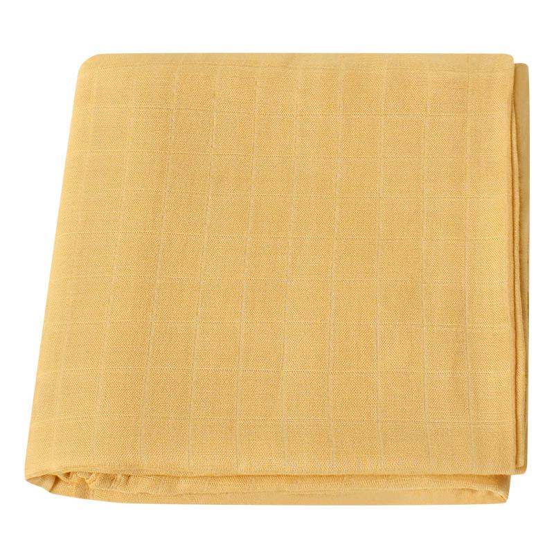 Double Layer Bamboo Cotton Muslin Swaddle Blanket for Newborns
