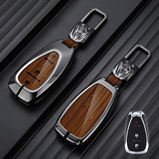 Aluminum Alloy ABS Car Key Fob Case Cover For Chevrolet Camaro Volt Cruze Malibu