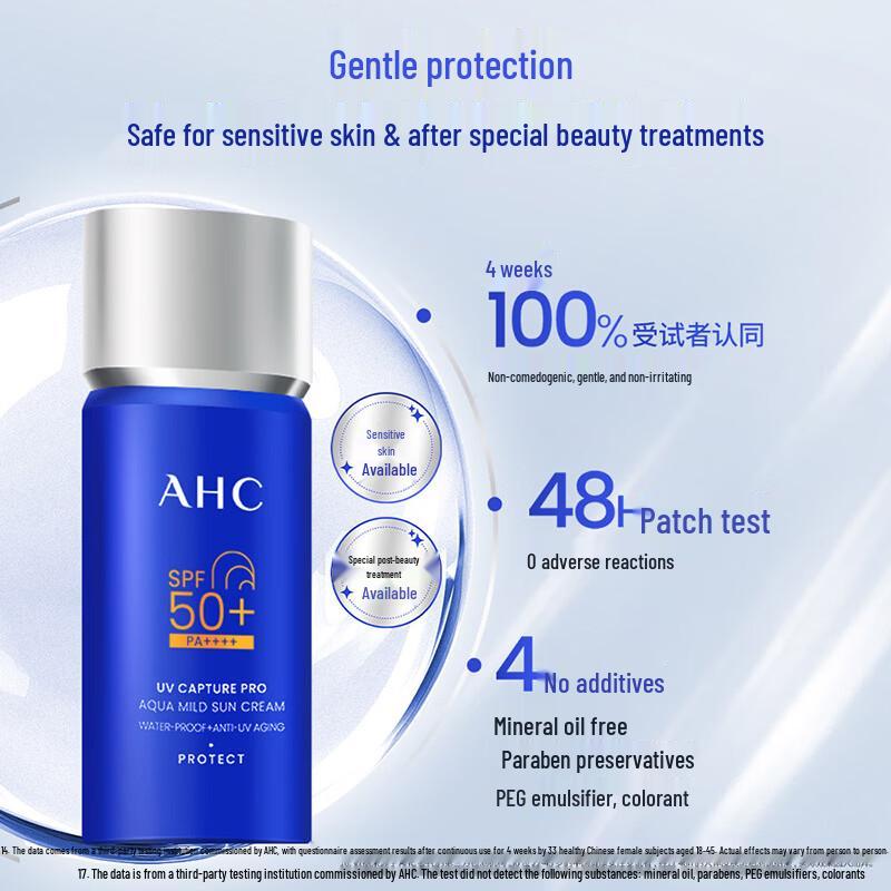AHC Small Blue Bottle 2.0 Sunscreen